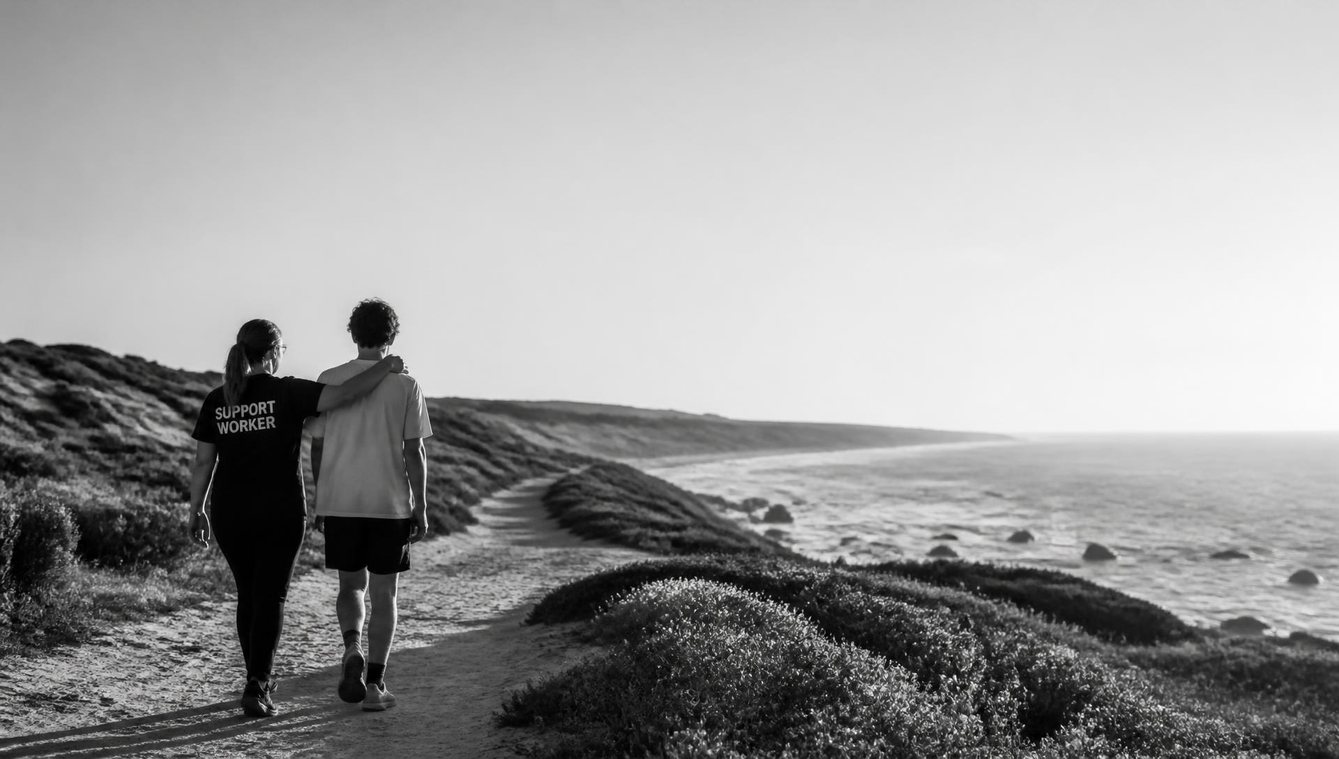 A coastal path in Western Australia